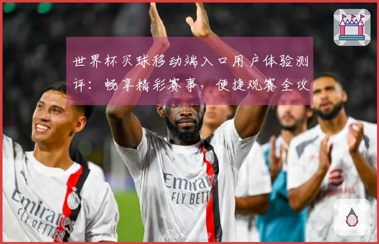 世界杯买球移动端入口用户体验测评：畅享精彩赛事，便捷观赛全攻略